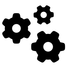 Three Gears Representing Search Engine Optimization