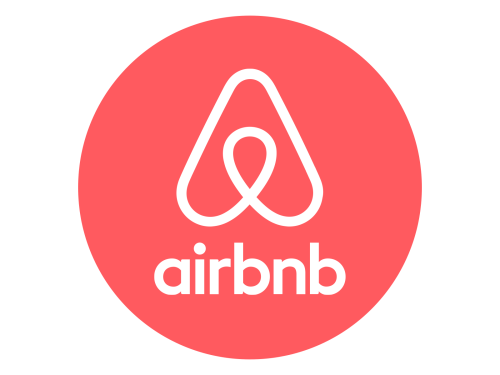 Logo for Airbnb home vacation rentals