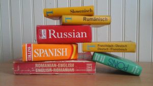 English, Romanian, Russian, Spanish and Other Translation Dictionaries