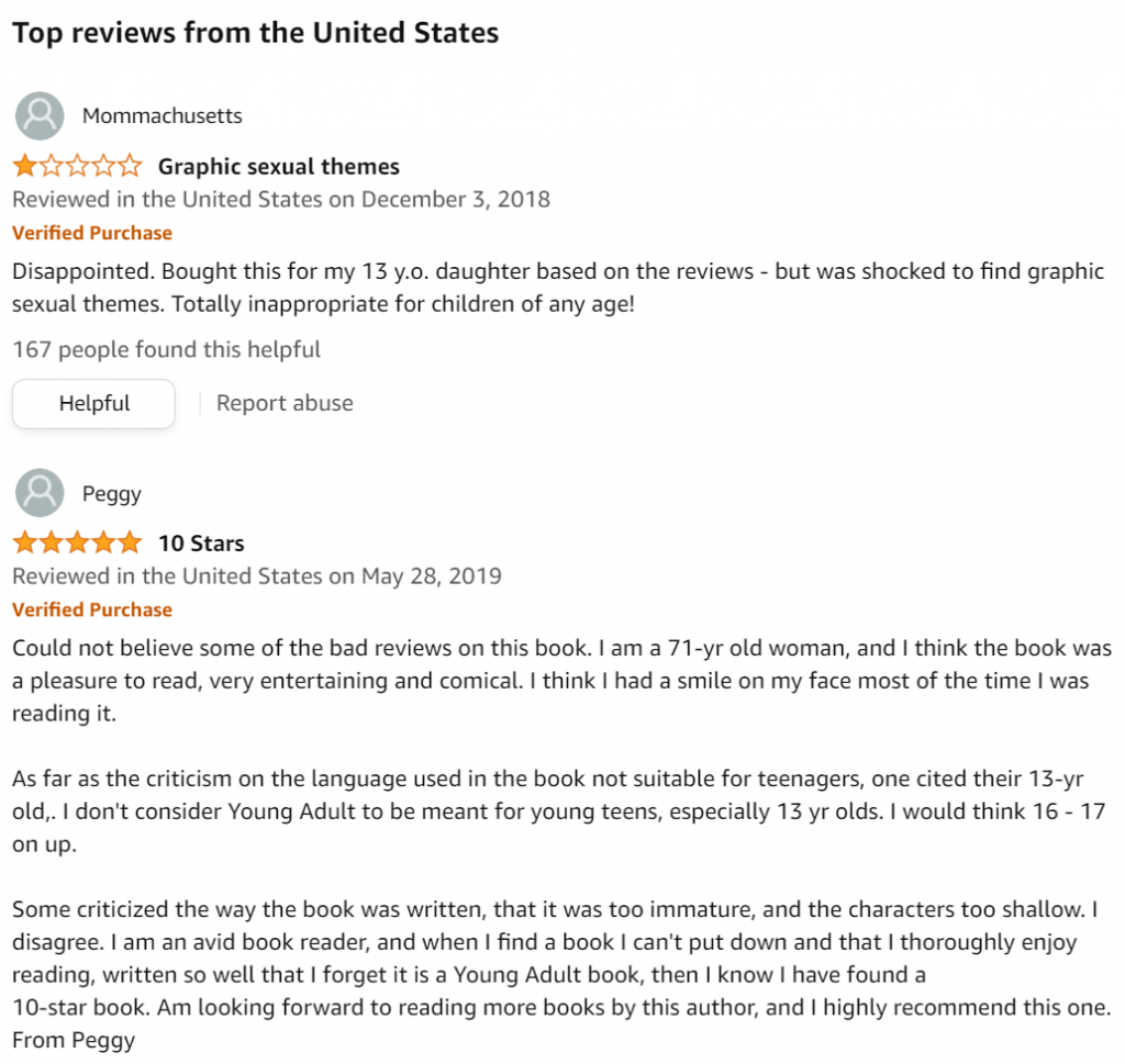 Read Reviews on Amazon to Find Demographics and Other Important Info