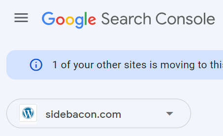 Add a New Property to Google Search Console
