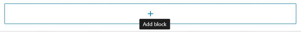 Add Widget Block